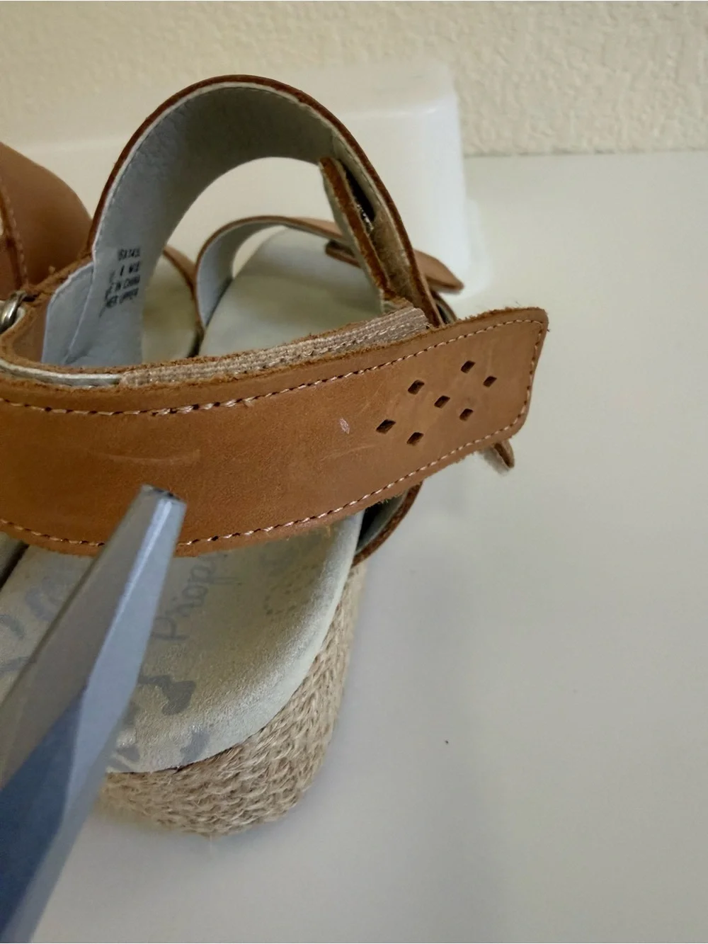 Propet | Madrid Strappy Espadrille Leather Wedge Sandals‎ | NWOT | 8